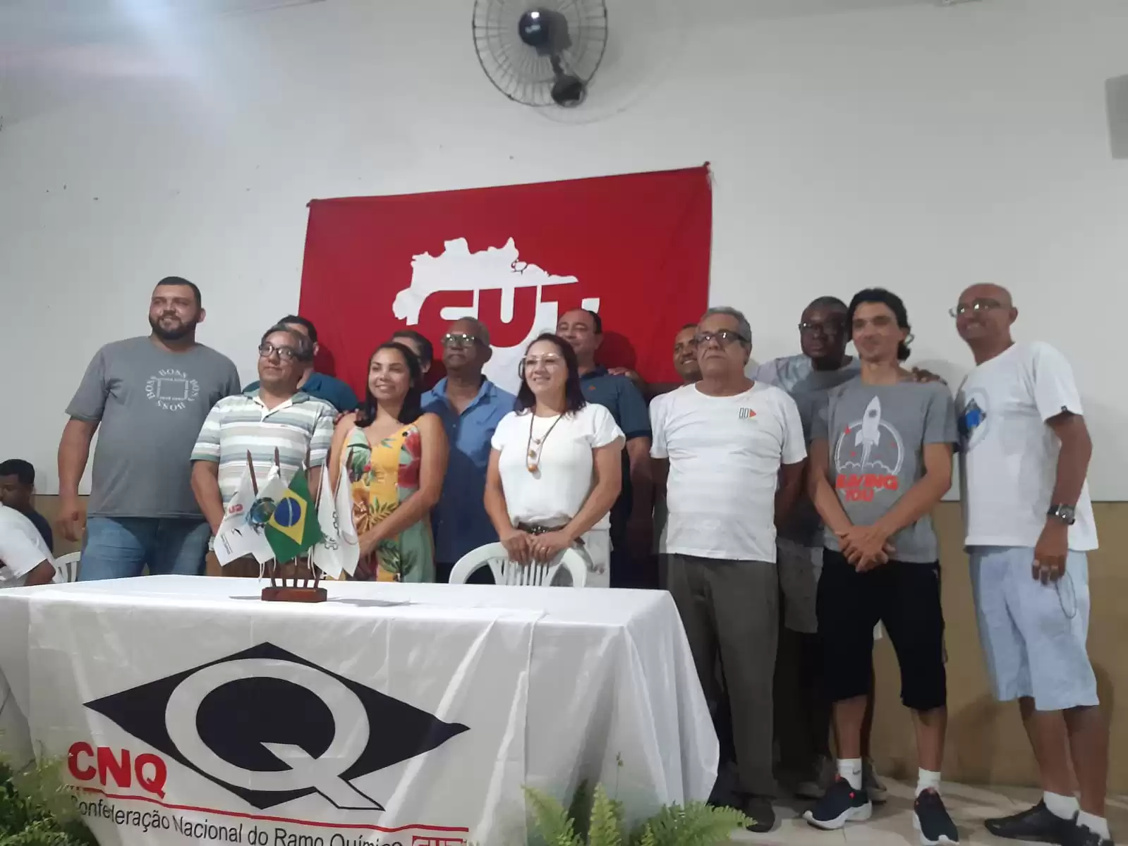 A FETRAQUIM-RJ parabeniza a nova Diretoria eleita do SINTPROQ-CAMPOS.